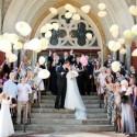 Mariage : une sortie d'église originale et réussie