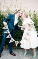 1950s Inspired Auburn Wedding