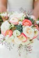 A pretty mint & coral wedding do-over anniversary shoot by Anoushcka Rokebrand 