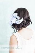 Four stylish floral hairstyles from boho to chic, classic to colourful! 