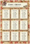 Knots and Kisses Wedding Stationery: Free Wedding Table Plan With Your Wedding Stationery Order!