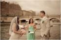 Movie inspired elopement wedding Paris