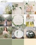 Olive Grove Mediterranean wedding inspiration board 
