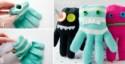 How to Make Glove Monsters - DIY & Crafts - Handimania