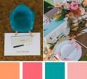 5 Summer Wedding Color Palettes