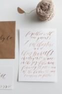 Modern Wedding Calligraphy from Written Word Calligraphy