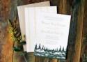 Margaret + Glenn's Mountain-Inspired Wedding Invitations
