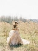 Blush pink wedding dress inspiration - Wedding Sparrow 