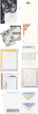 Stationery A-Z: Writing Sheets