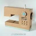 How to Make Cardboard Box Sewing Machine - DIY & Crafts - Handimania