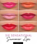 Six Sensational Summer Lips