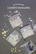 DIY: Confetti Envelopes