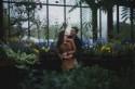 Rainy & Romantic Botanic Gardens Engagement