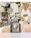 Muted blush, lilac and sage rustic & romantic wedding inspiration 