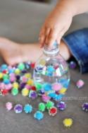 How to Make Simple Glitter Bottle - DIY & Crafts - Handimania