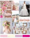 Pink & Cream Macaroons Wedding Inspiration Board