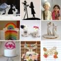 20 Amazing and Unique Wedding Cake Toppers