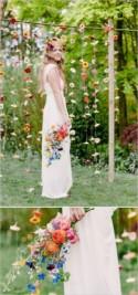 Boho-Inspired Greenhouse Wedding With Tons Of Color 