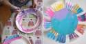 How to Make Paper Plate Flowers - DIY & Crafts - Handimania