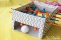 How to Make Mini Foosball Table For Kids - DIY & Crafts - Handimania