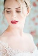 Berry Lip Bridal Makeup