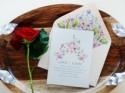 Soft Floral Wedding Invitations