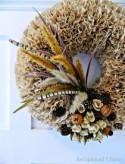 How to Make Coffee Filter Fall Wreath - DIY & Crafts - Handimania