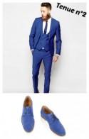 Des idées de tenues pour hommes avec des bobbies bleues et framboises 