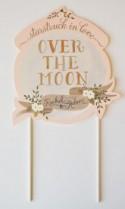 Cake Toppers From The First Snow - Polka Dot Bride