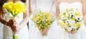 25 Yellow Wedding Bouquets