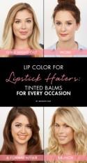 Lip Color for Lipstick Haters: Tinted Balms for Every Occasion