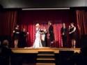 Diamond & Jack's retro glam "show-emony" and after party wedding