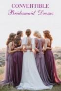 Convertible Bridemaid Dresses - Belle the Magazine . The Wedding Blog For The Sophisticated Bride