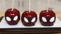 How to Make Spiderman Candy Apples - Cooking - Handimania