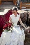Winterliche Hochzeitsinspiration voller rustikalen Luxus