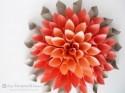 How to Make Paper Dahlia Wreath - DIY & Crafts - Handimania