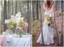 Gorgeous Glitter Wedding in the Forest {Tasha Seccombe Photography}