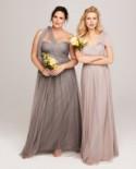 Elegant Mismatched Bridesmaids' Dresses From Nordstrom 