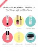 Multitasking Makeup Products That Make Life a Little Easier