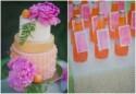 Hot Pink and Orange Watercolor Wedding {Alexandra Wallace Photography}