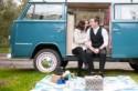 fun picnic engagement photos - Polka Dot Bride