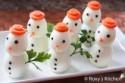 How to Make Egg Snowman - Cooking - Handimania