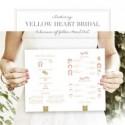 Yellow Heart Bridal + Custom Illustration Giveaway! Ruffled