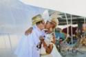 Epic Burning Man Wedding: Holmar & Jasmine