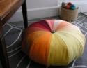 How to Make Colorful Pouf - Sew - Handimania