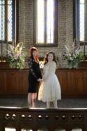 Amanda & Meghan's glittery queer wedding