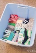 Storing Baby Clothes