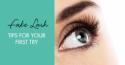 Fake Lash Tips for Your First Try