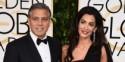 George And Amal Clooney Make a Grand Entrance