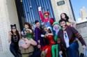 Alison & Ryan's superhero vs. villains costume party wedding